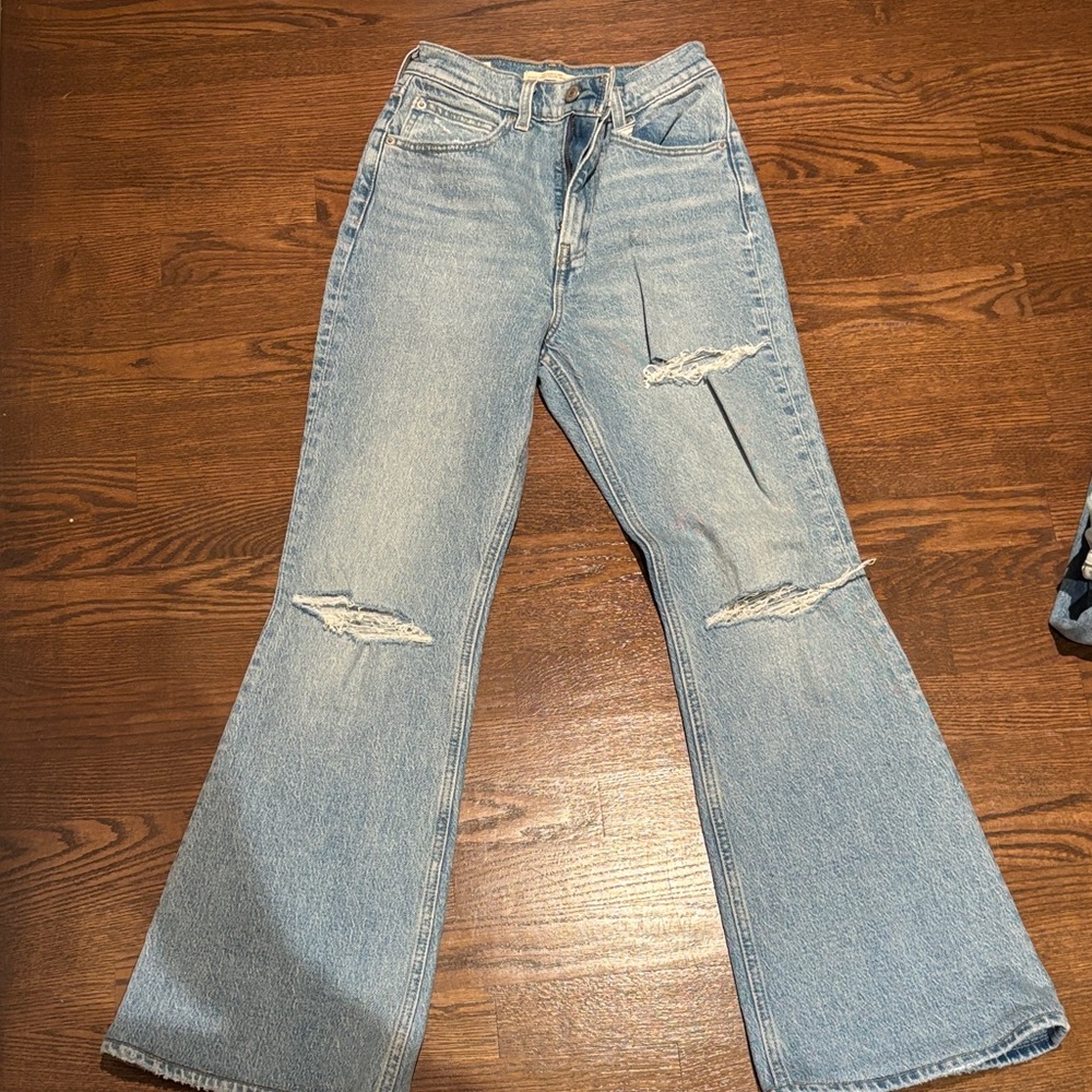 Levi's Light Blue Flare Jeans